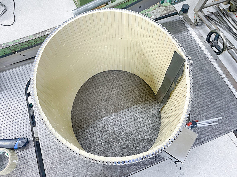 Seramik Rezistans - K Tipi Termokupl Rezistans - Ø324x330, 380V 8500W